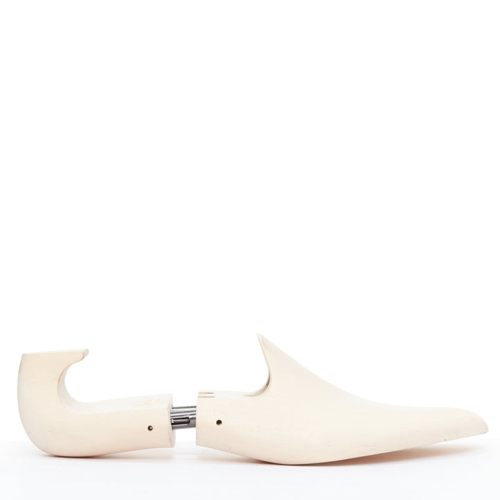 BERLUTI light beige wooden shoe tree pair UK8 EU42