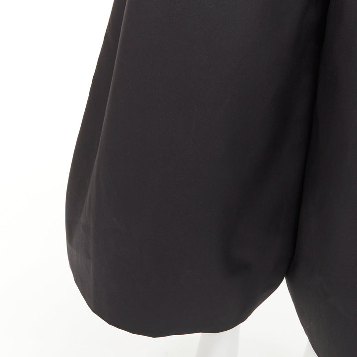 CHANEL Karl Lagerfeld Side Button High Waist Balloon Cropped cotton pants FR38 M