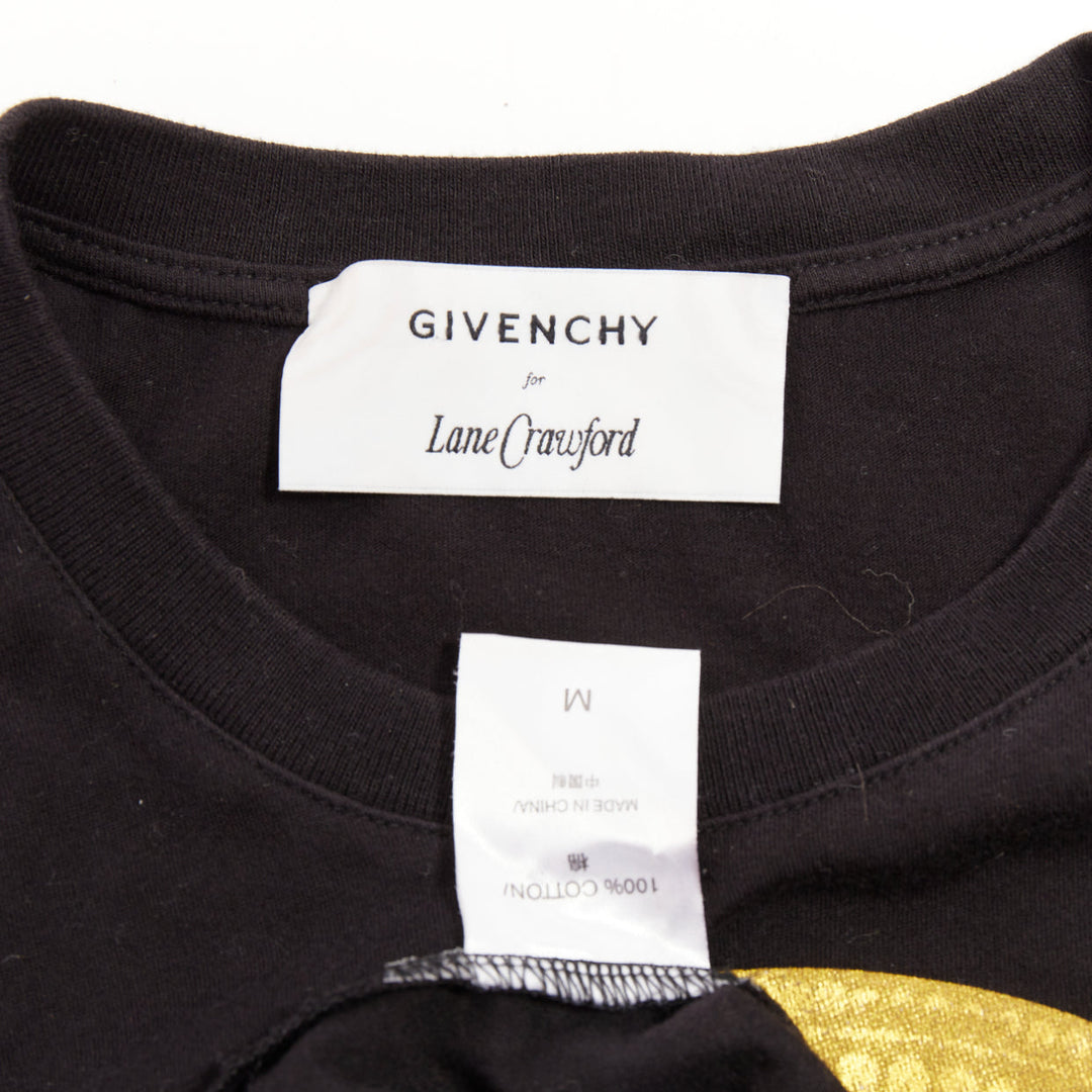 GIVENCHY Riccardo Tisci Lane Crawford Madonna Halo foil muscle tank top M