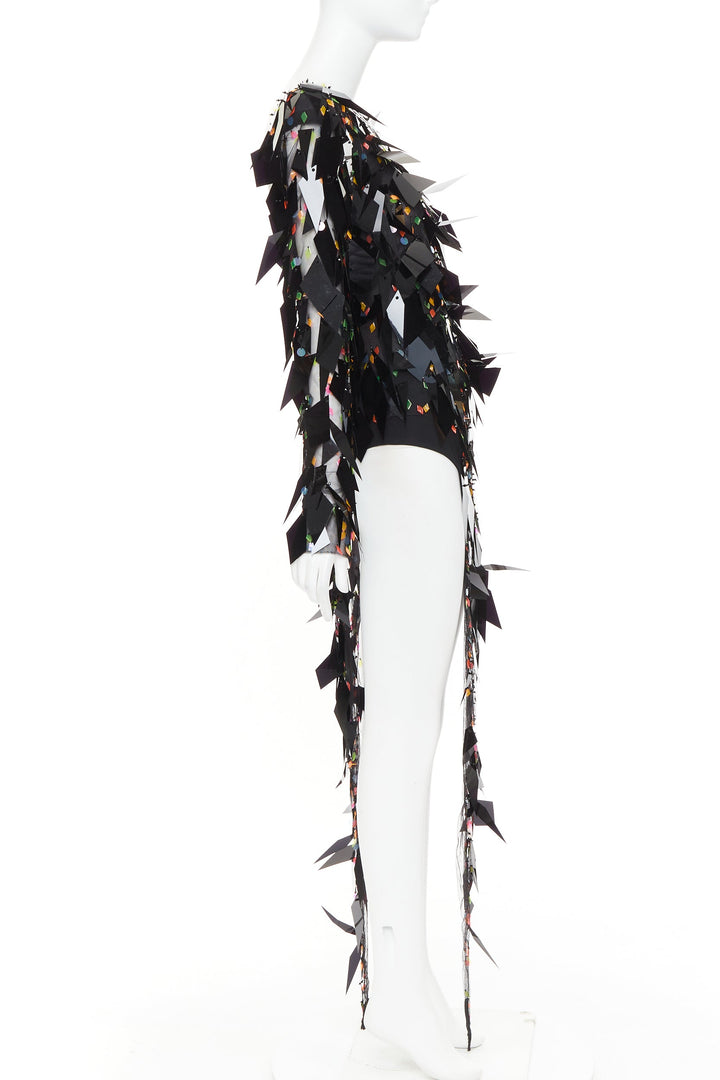 rare ALEXANDRE VAUTHIER COUTURE SS2023 Runway Lesage filigree pailette dress