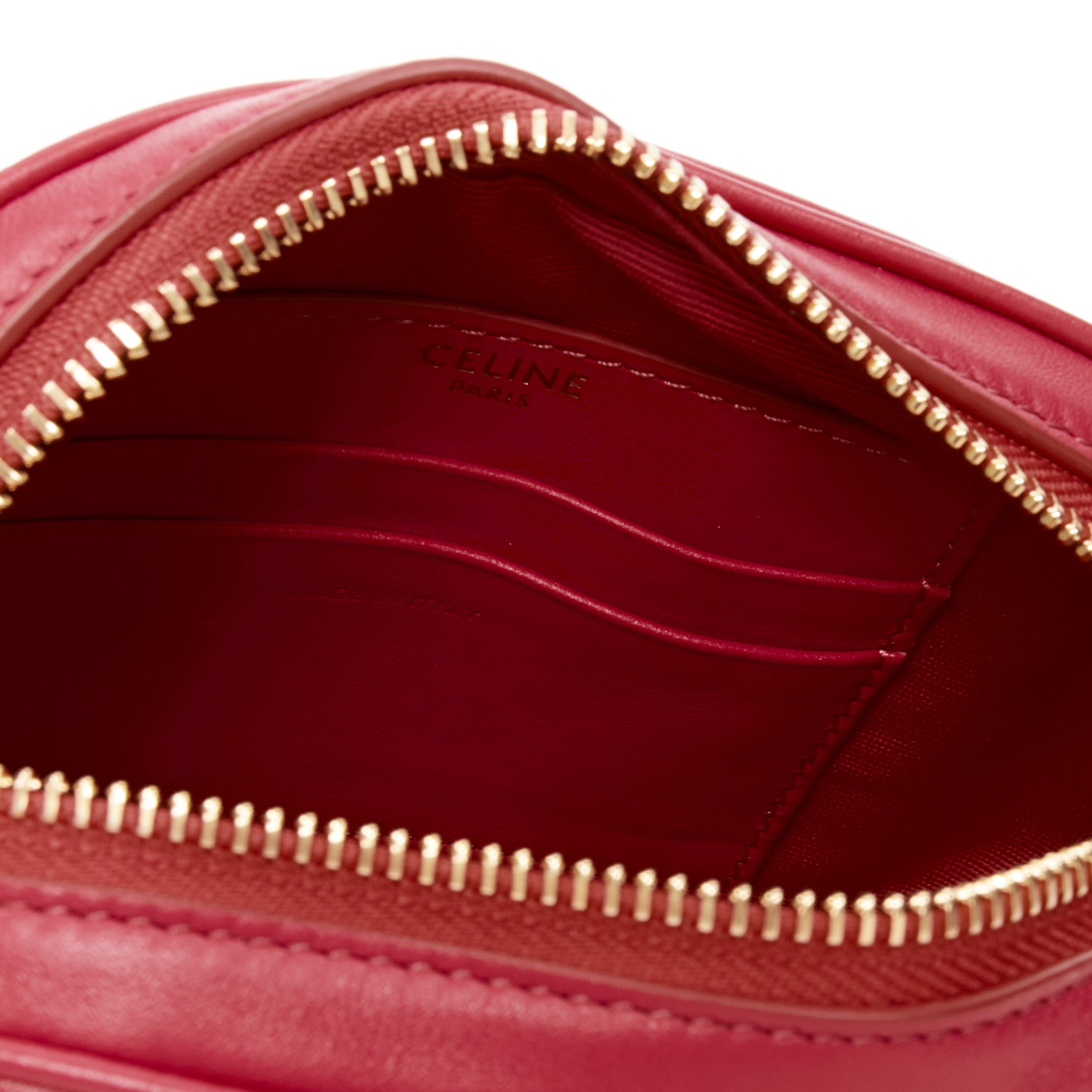 Celine by Hedi Slimane - Red Women Work Bag | JHROP Preloved