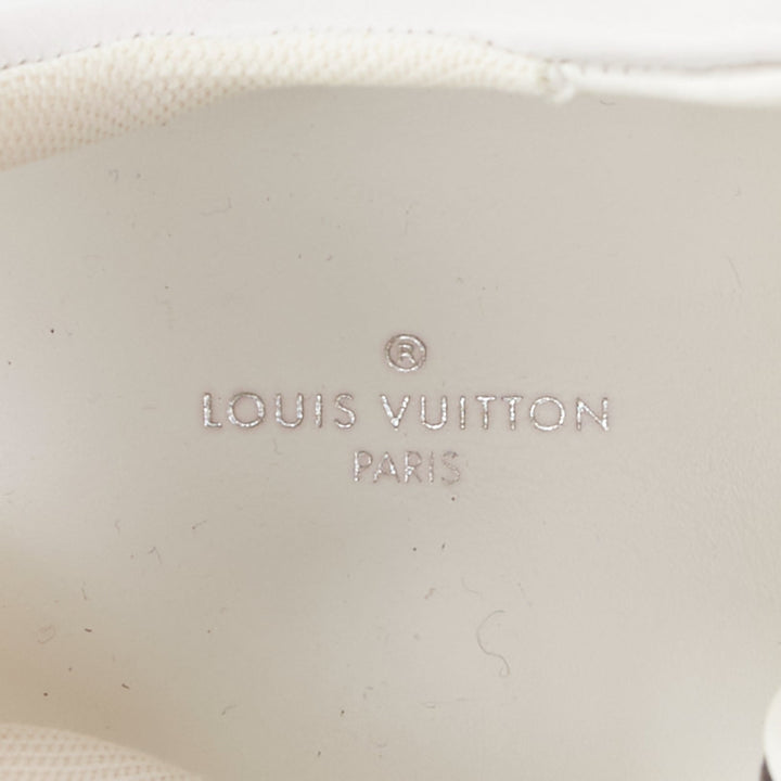LOUIS VUITTON Archlight pink white leather mesh architectural sneakers EU37