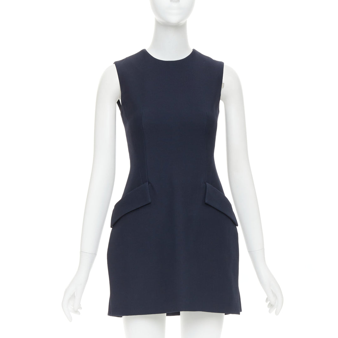 Dior by Maria Grazia Chiuri - Navy Women Party/Cocktail Dress | JHROP Preloved Luxury Dior by Maria Grazia Chiuri - Navy Women Party/Cocktail Dress | JHROP Preloved Luxury