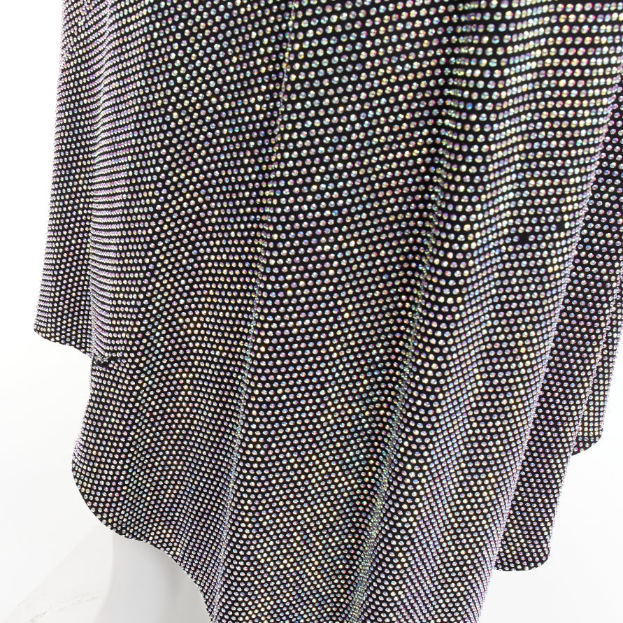 ALEXANDRE VAUTHIER COUTURE SS2021 Runway aurore boreale crystal strass dress