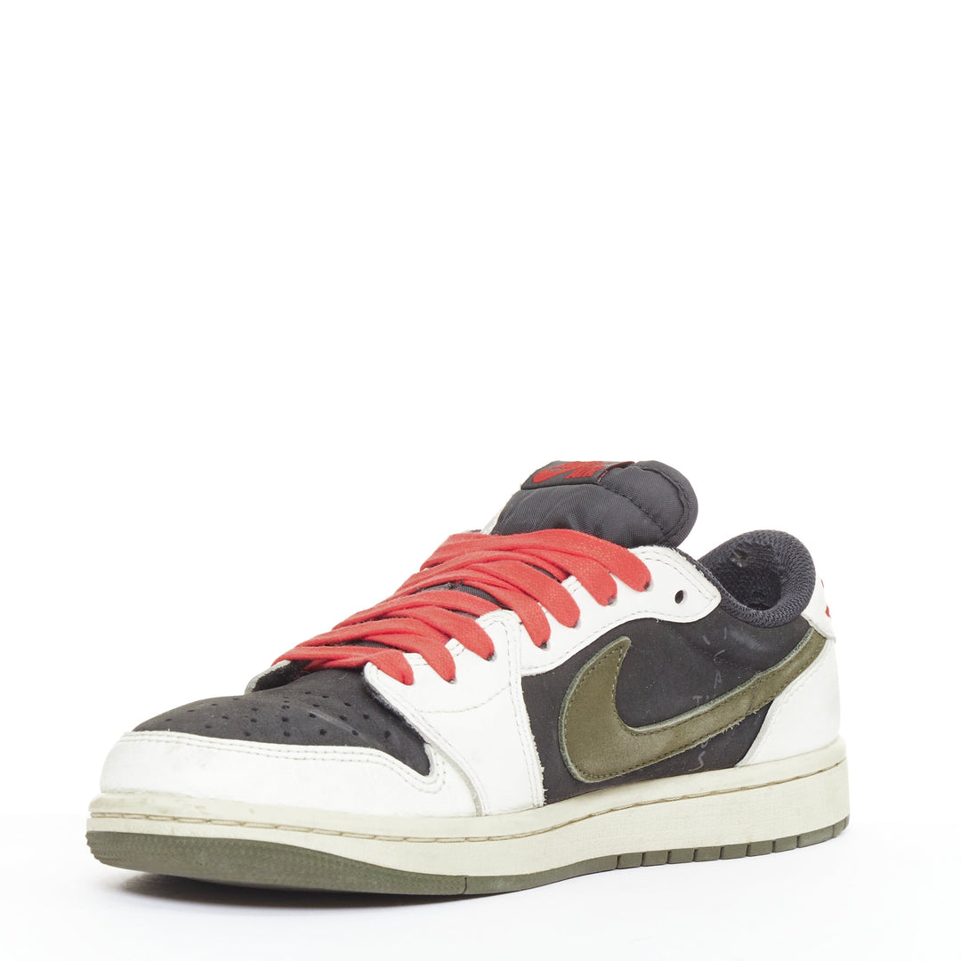 Nike Travis Scott Air Jordan 1 Retro Low OG SP Medium Olive low top sneaker EU40