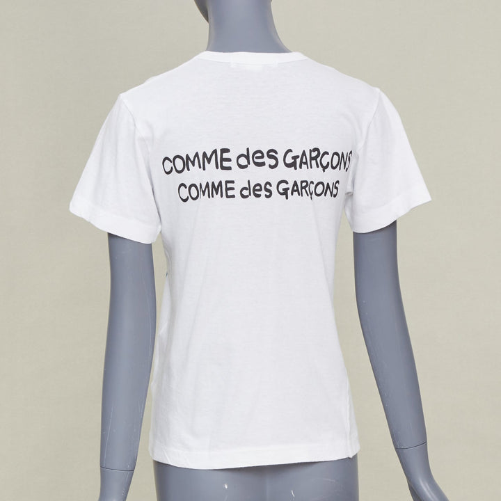 COMME DES GARCONS 2014 Disney Silly Symphony blue yellow graphic jersey tshirt S