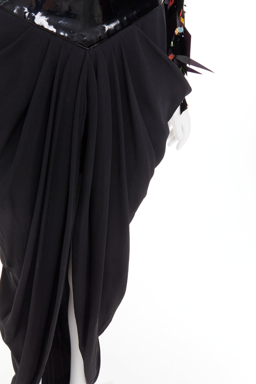 rare ALEXANDRE VAUTHIER COUTURE SS2023 Runway Lesage filigree paillette gown