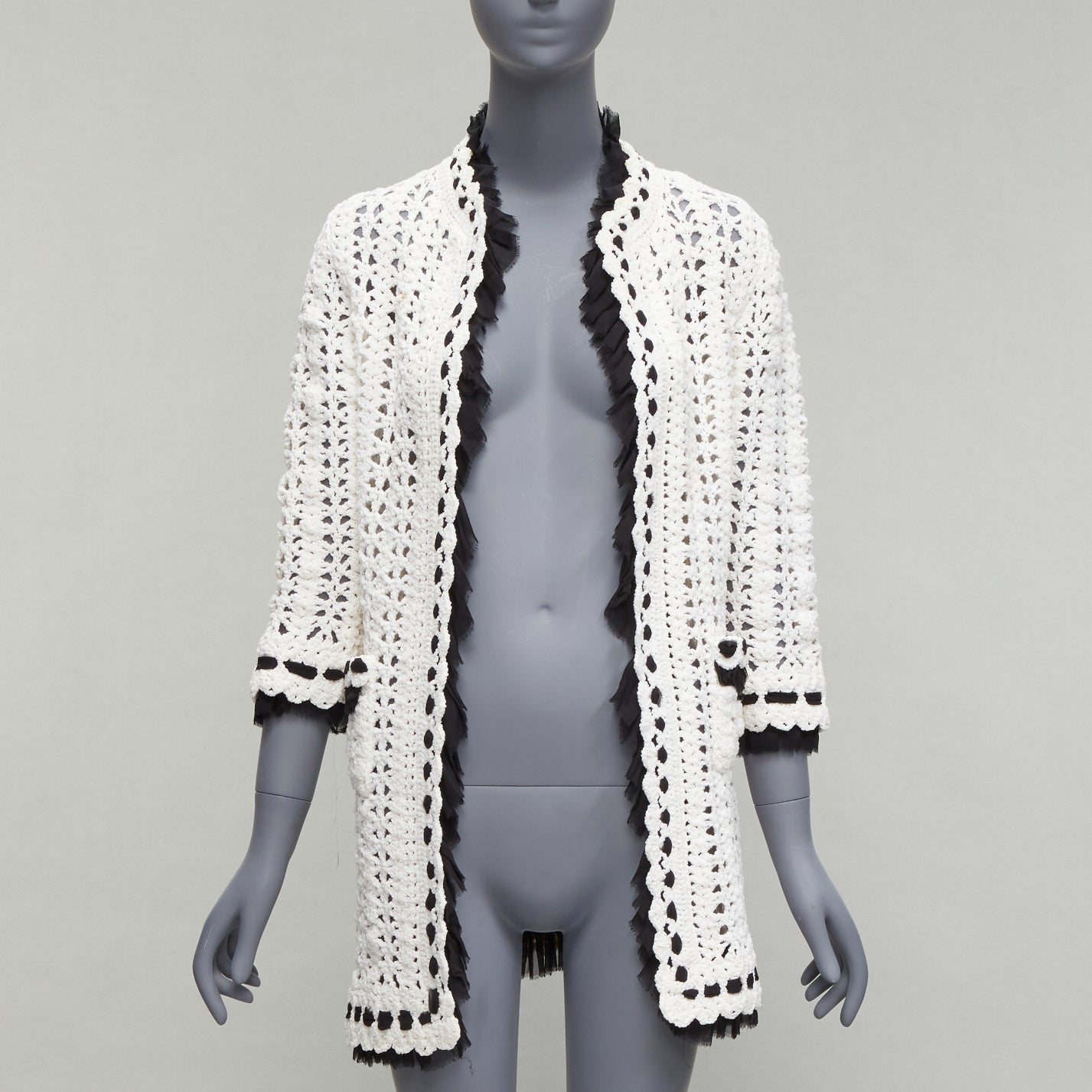 Chanel by Karl Lagerfeld - Cream Women Work Top | JHROP Preloved