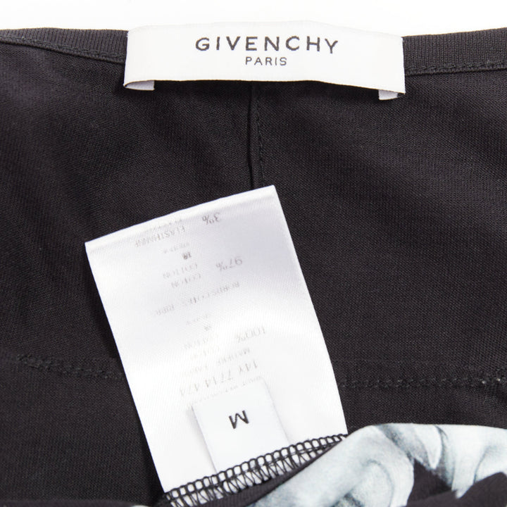 GIVENCHY Riccardo Tisci 2014  Shark and Mermaid black cottoncoop tank top M