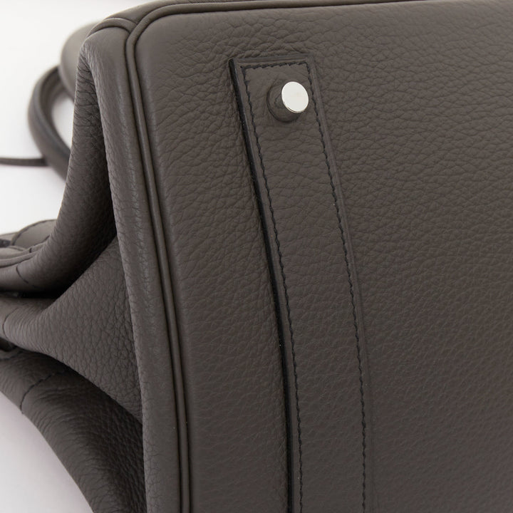 HERMES Special Order HSS JPG Birkin 42 Graphite matte palladium shoulder bag