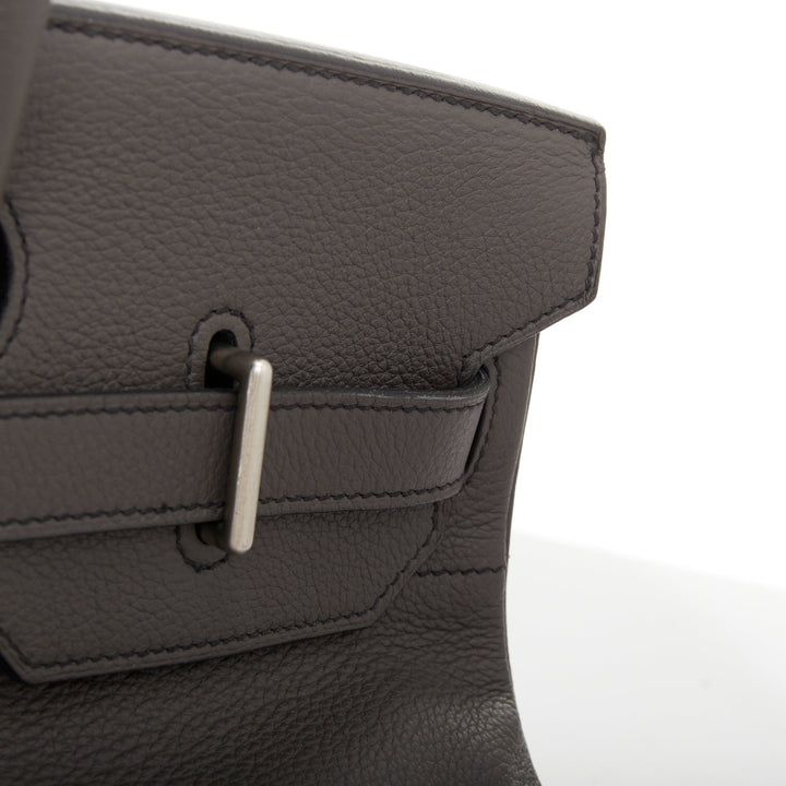 HERMES Special Order HSS JPG Birkin 42 Graphite matte palladium shoulder bag
