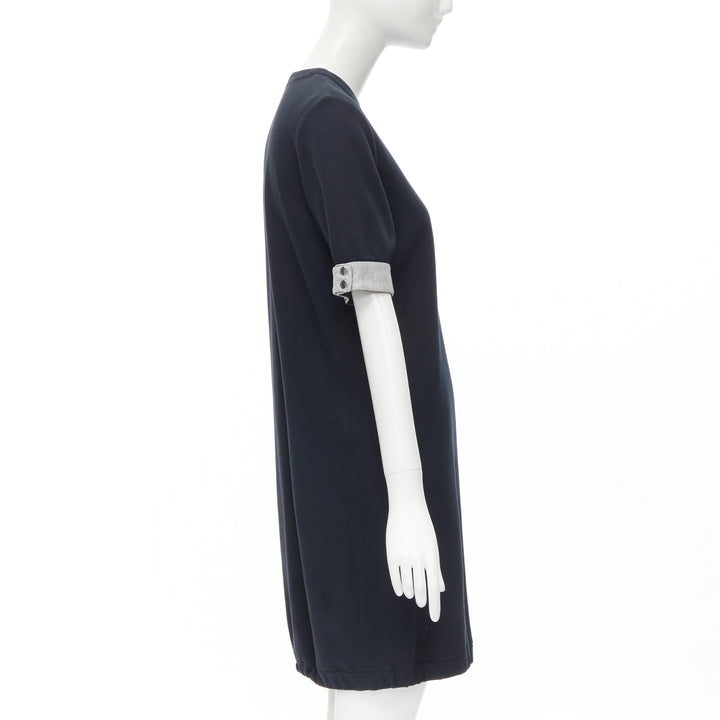 Female mannequin wearing Marni Black Cotton Women Casual Dress in Size UK12 | Available at JHROP