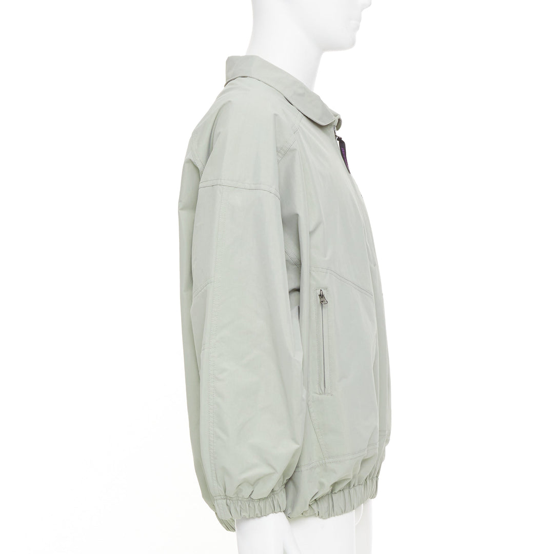 SPECIAL GUEST Easy Wide Anorak Jacket 3L gray waterproof zip utility pullover L