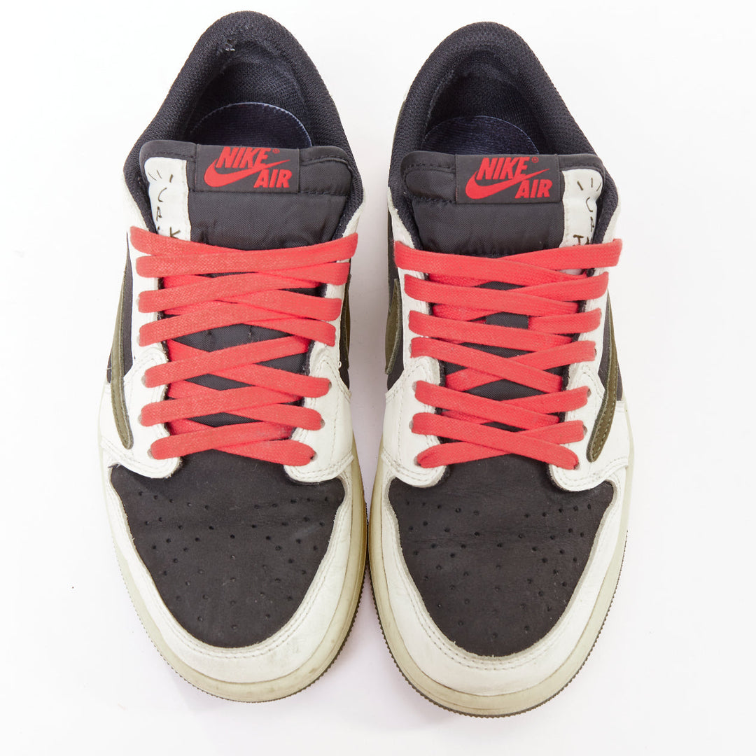 Nike Travis Scott Air Jordan 1 Retro Low OG SP Medium Olive low top sneaker EU40
