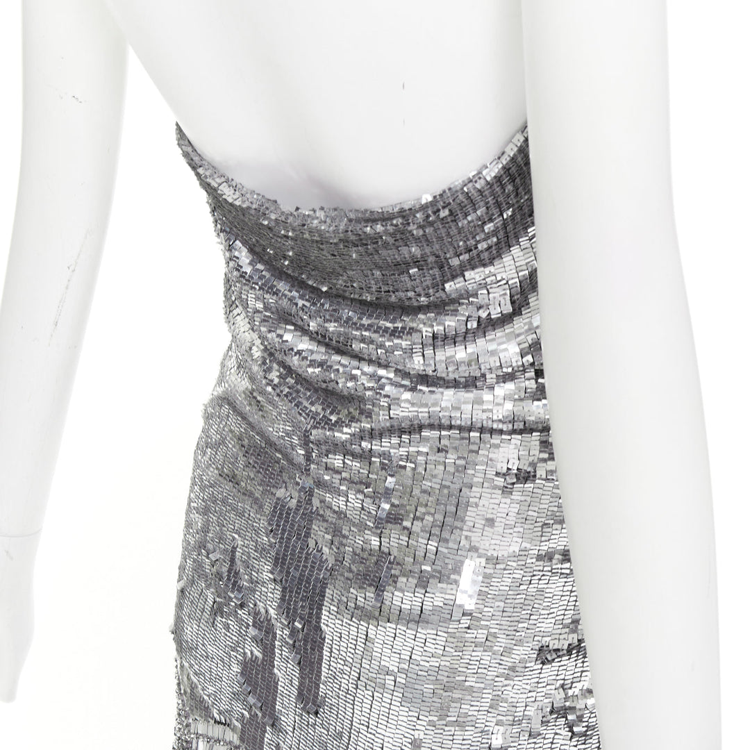 rare ALEXANDRE VAUTHIER COUTURE SS2022 Runway Lesage gradient paillettes gown