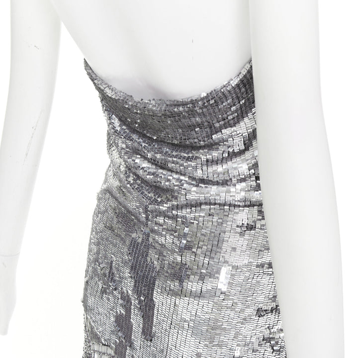 rare ALEXANDRE VAUTHIER COUTURE SS2022 Runway Lesage gradient paillettes gown