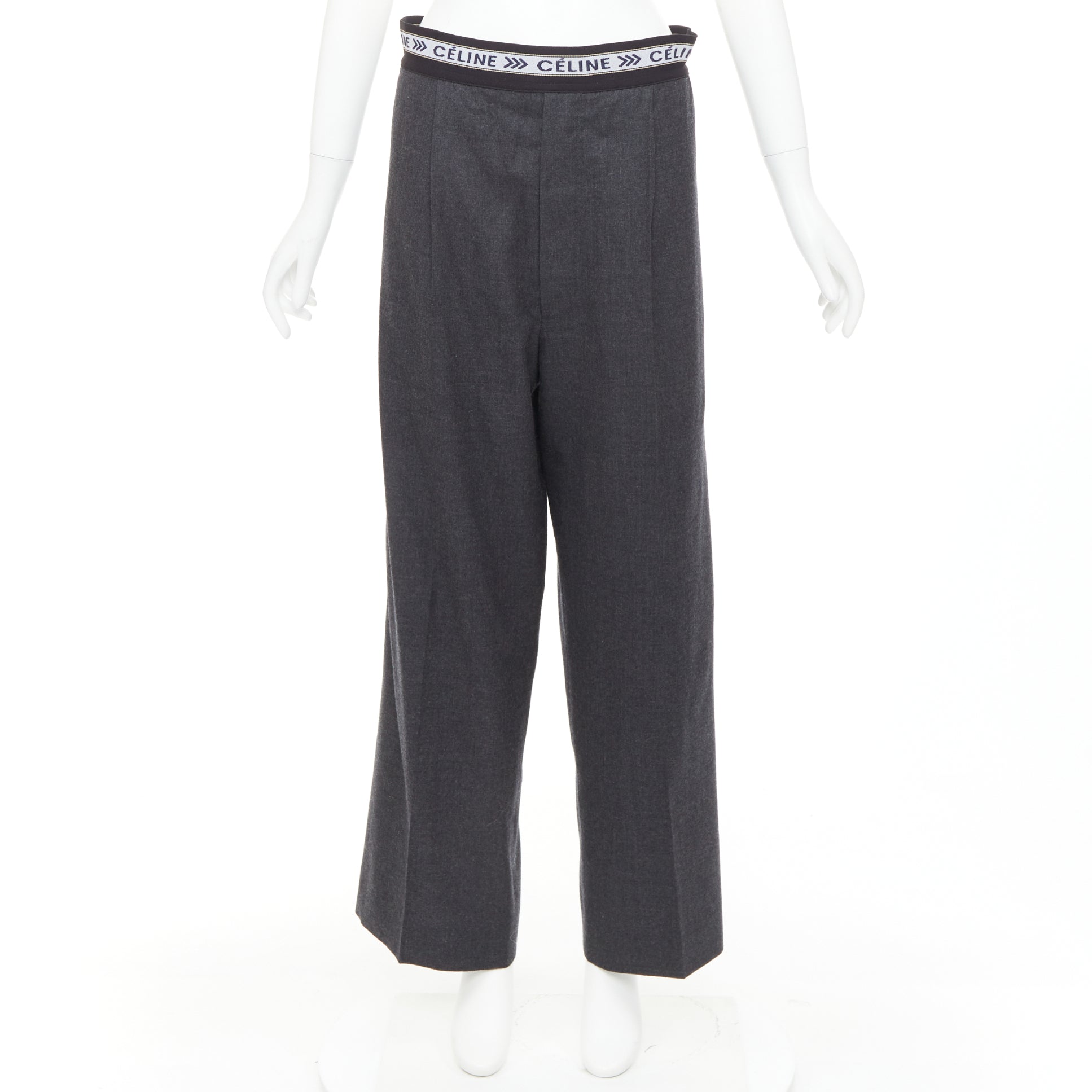 Celine by Phoebe Philo - Grey Women Casual Pants | JHROP Preloved