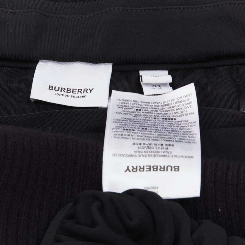 BURBERRY Riccardo Tisci Runway ribbed knit foldover cocoon bubble dress UK6 XS