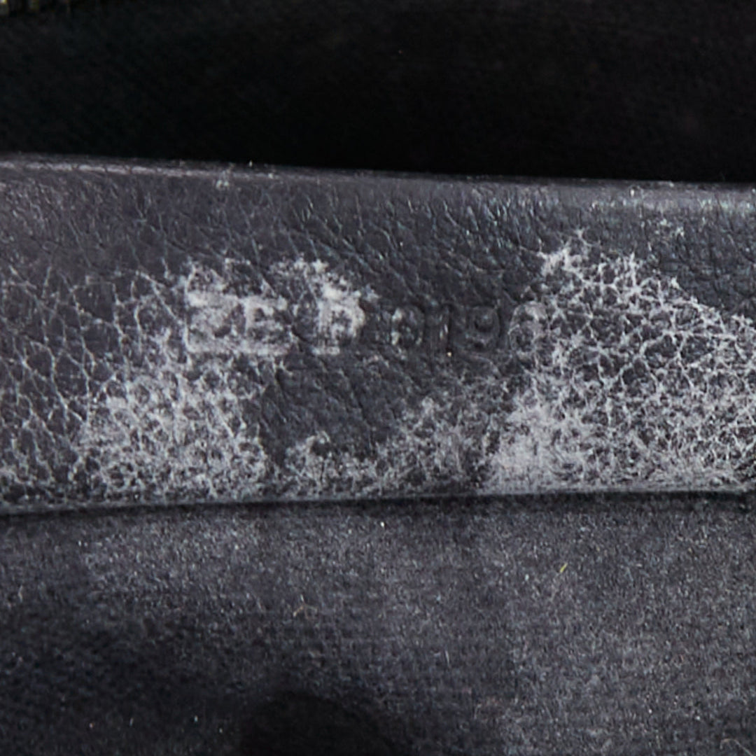 GIVENCHY Antigona Small black grained leather trapezoid structured tote bag