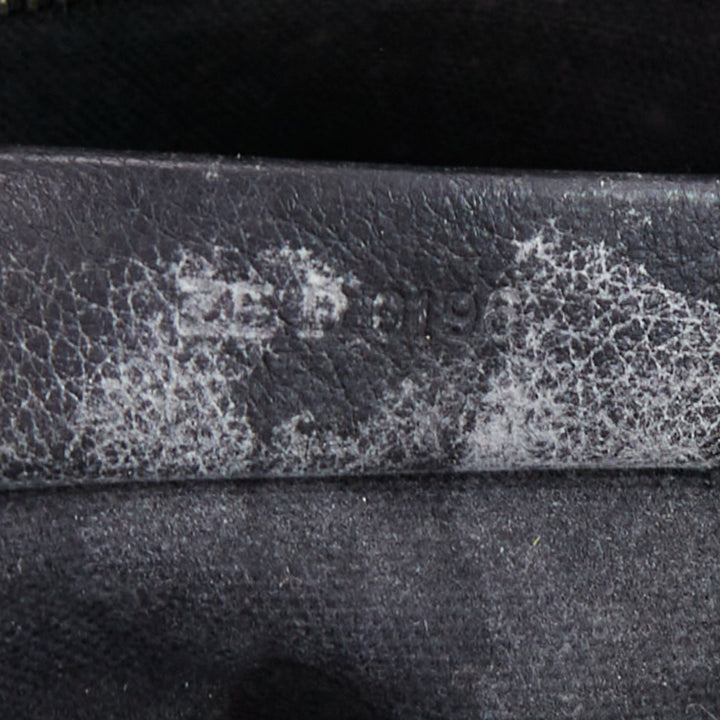 GIVENCHY Antigona Small black grained leather trapezoid structured tote bag