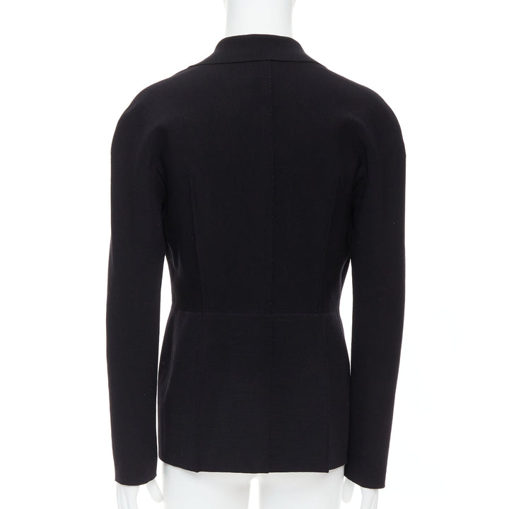 Male mannequin wearing Lanvin by Alber Elbaz 2016 Black Wool Men Blazers in Size EU44 | Available at JHROP