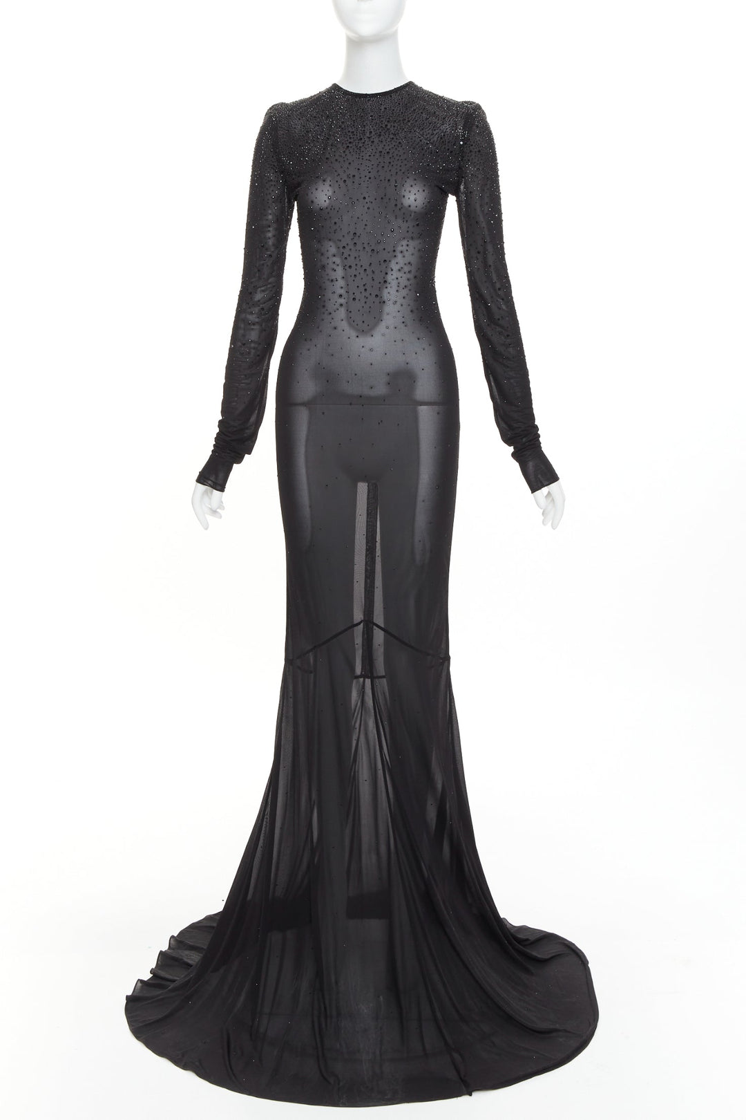 long sleeve black dress with train Chic Black Wedding Dress,with a Long Train and Puff Sleeves,gothic Black Dress for Wedding,black Satin Corset With Cupschic Dres for a Photo