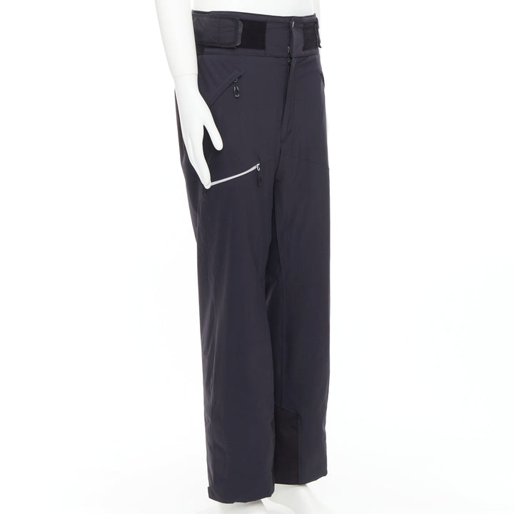 GOLDWIN Luster Pants G31705P black nylon padded wide ski pants L