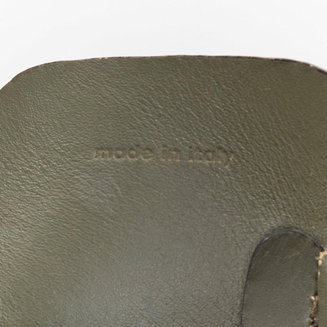 PACO RABANNE Bucket black puzzle leather patch medium shoulder bag