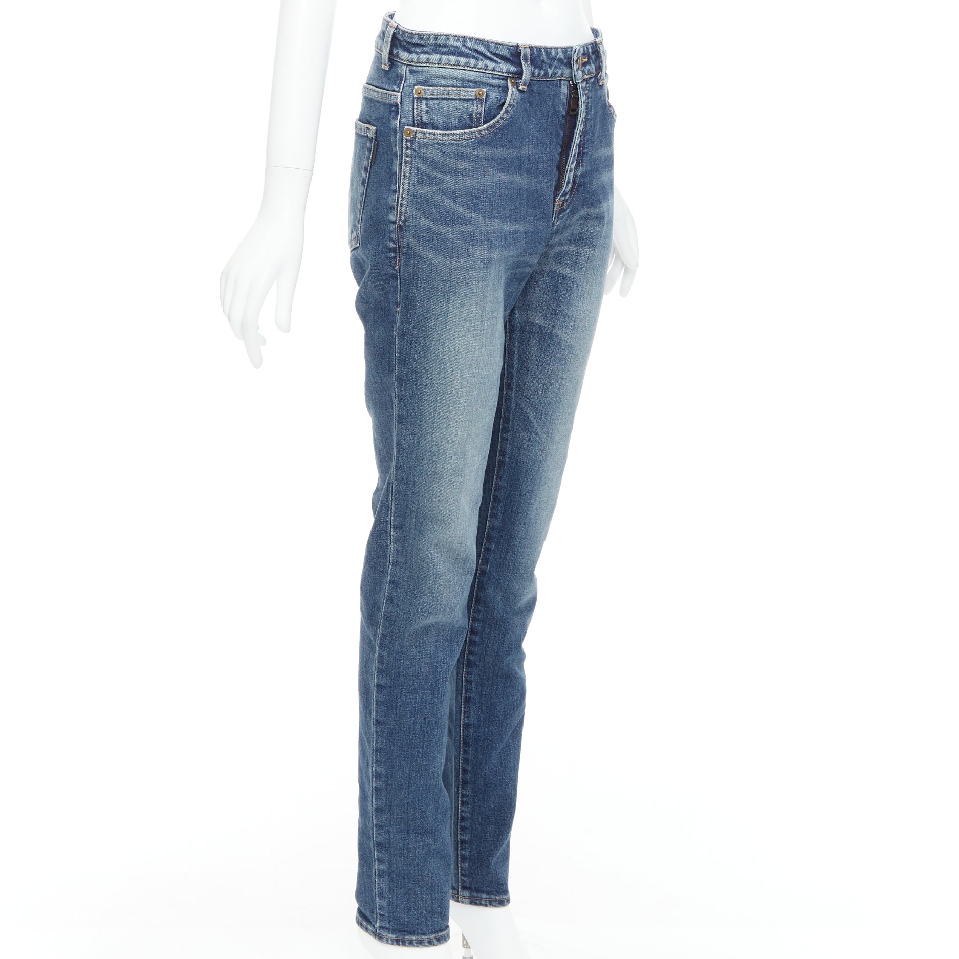 Saint Laurent - Blue Women Casual Pants | JHROP Preloved Luxury