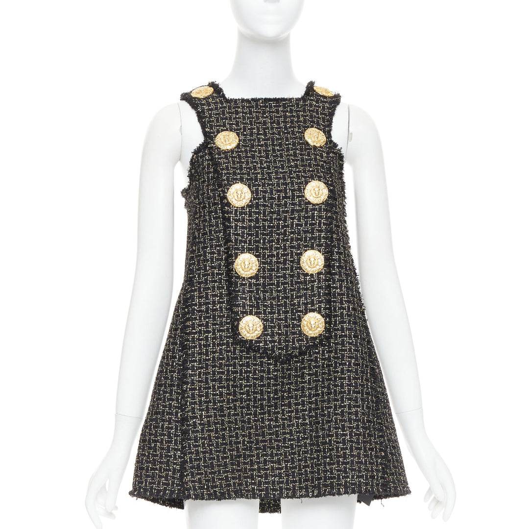 Balmain by Olivier Rousteing - Black Women Party/Cocktail Dress | JHROP Preloved Luxury Balmain by Olivier Rousteing - Black Women Party/Cocktail Dress | JHROP Preloved Luxury