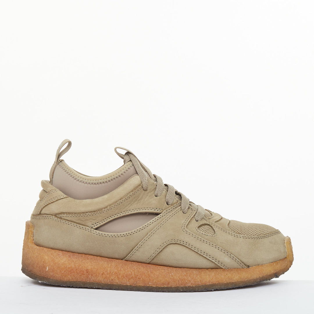 CLARKS 2022 Breacon 8th Street Ronnie Fieg tan nubuck low sneakers US7 EU39.5