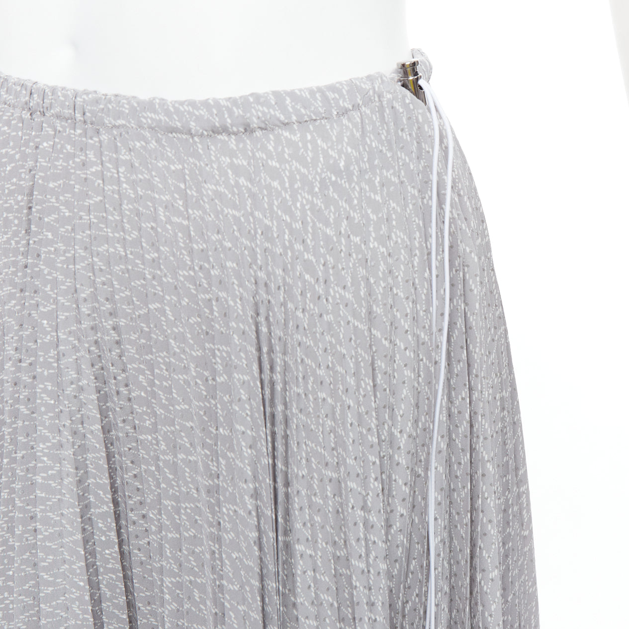 ワンピース FENDI Women Mid Skirts FDD293 AQ3OF1SA0 Grey Fendi - Grey Women Casual Skirt | JHROP Preloved Luxury