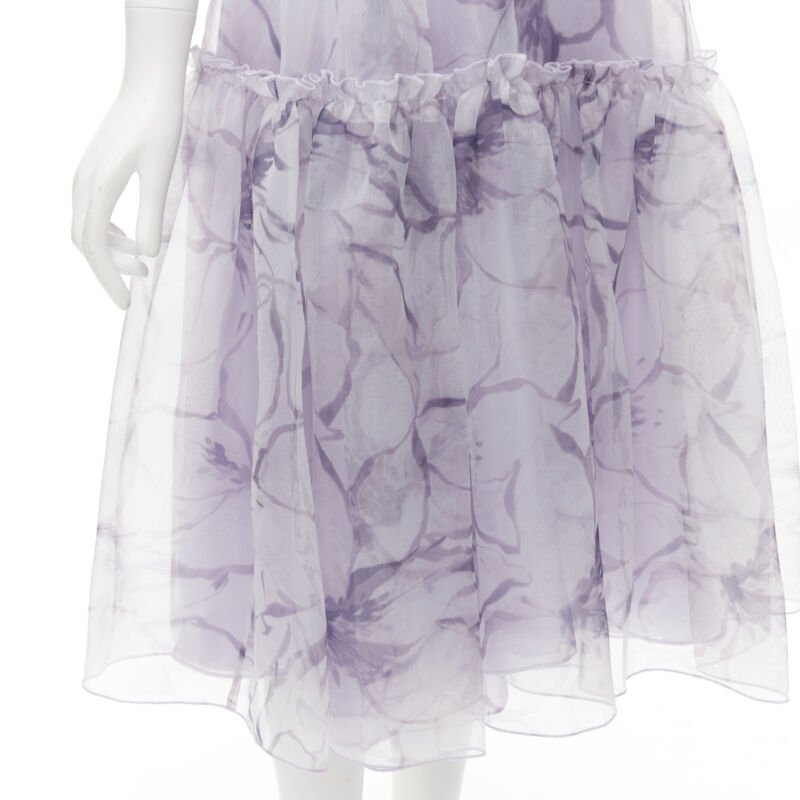 Female mannequin wearing Costarellos Purple Women Cocktail Dresses in Size FR34 | Available at JHROP