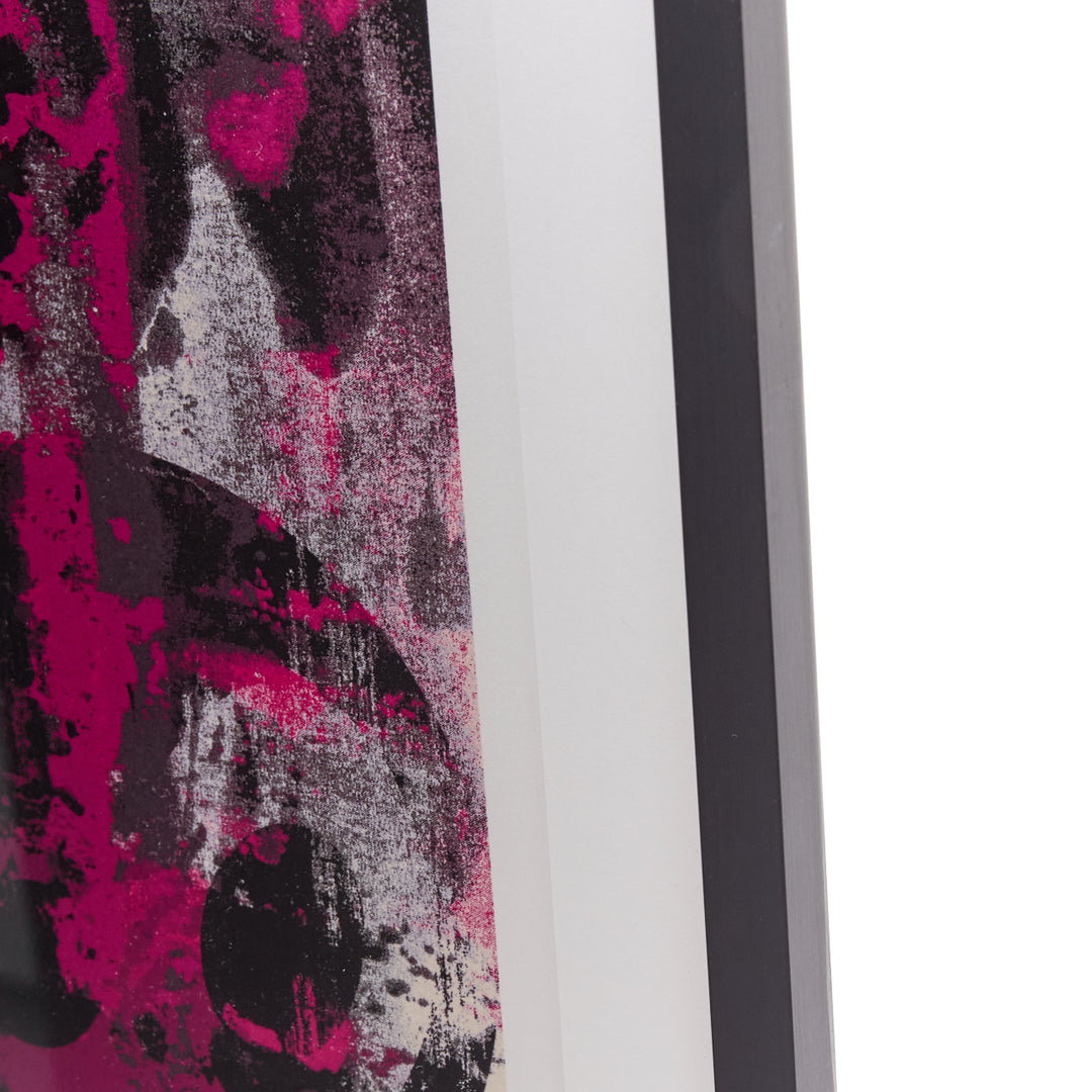 TAKASHI MURAKAMI VIRGIL ABLOH Glance Past The Future 2018 2/300 Black Framed