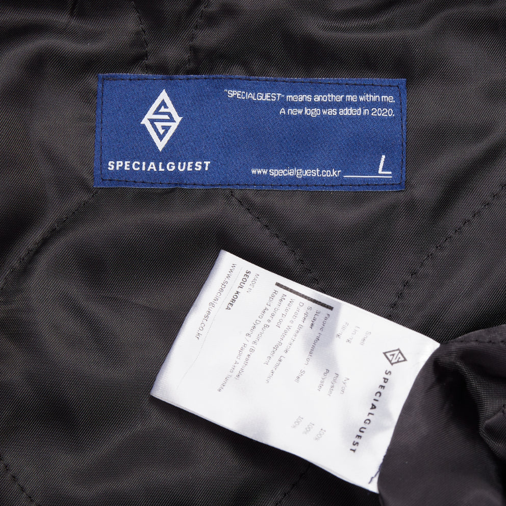 SPECIAL GUEST Easy Wide Anorak Jacket 3L gray waterproof zip utility pullover L