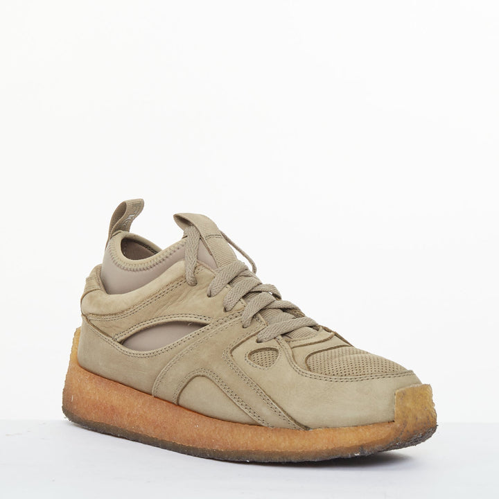 CLARKS 2022 Breacon 8th Street Ronnie Fieg tan nubuck low sneakers US7 EU39.5