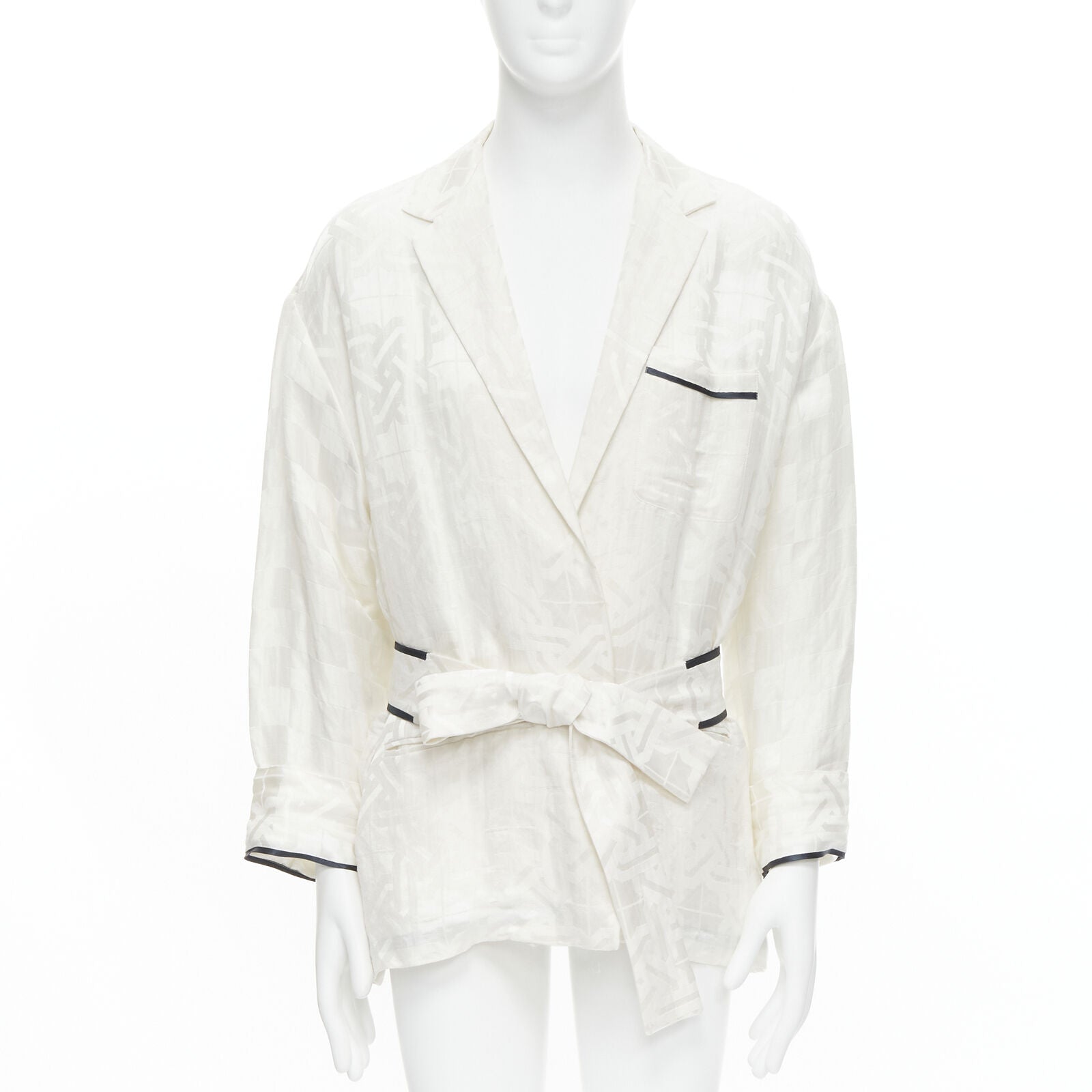 Authentic Guaranteed Haider Ackermann White Top on Sale at JHROP