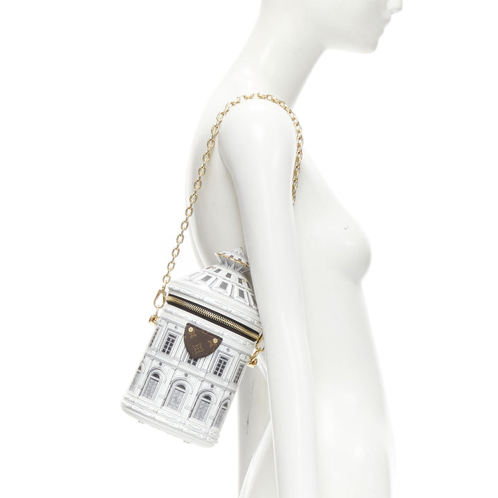 rare LOUIS VUITTON FORNASETTI 2021 Cannes Vase Architettura 3D crossbody bag