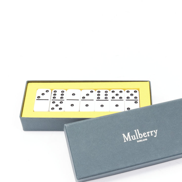 rare MULBERRY Dominoes board game set